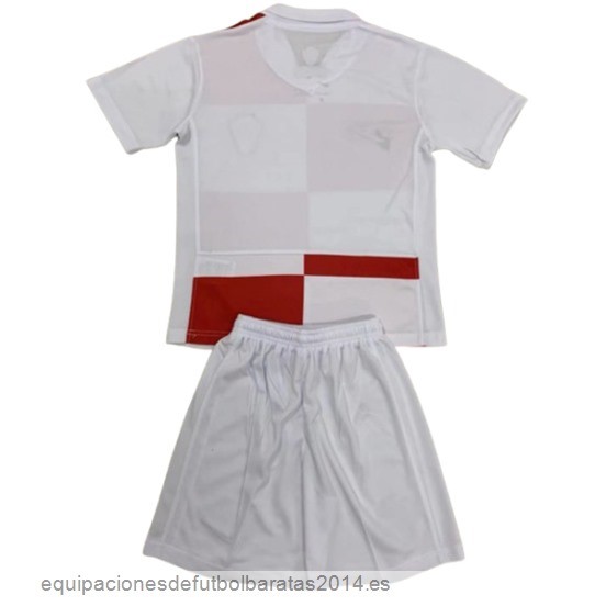 Nuevo 1ª Conjunto De Hombre Croacia 2024 Rojo Blanco Baratas